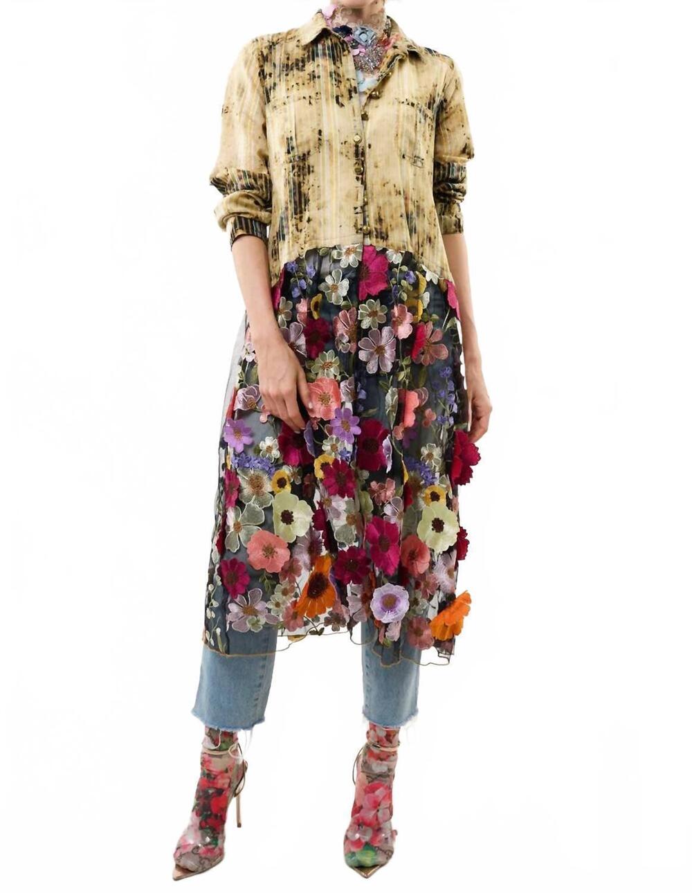 NEW ARATTA women's valencia maxi shirt dress in oxidized black